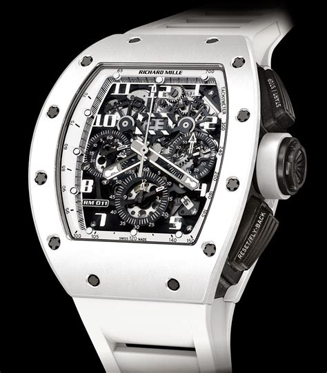 richard mille rm011 in rose gold|Richard Mille watch white ghost.